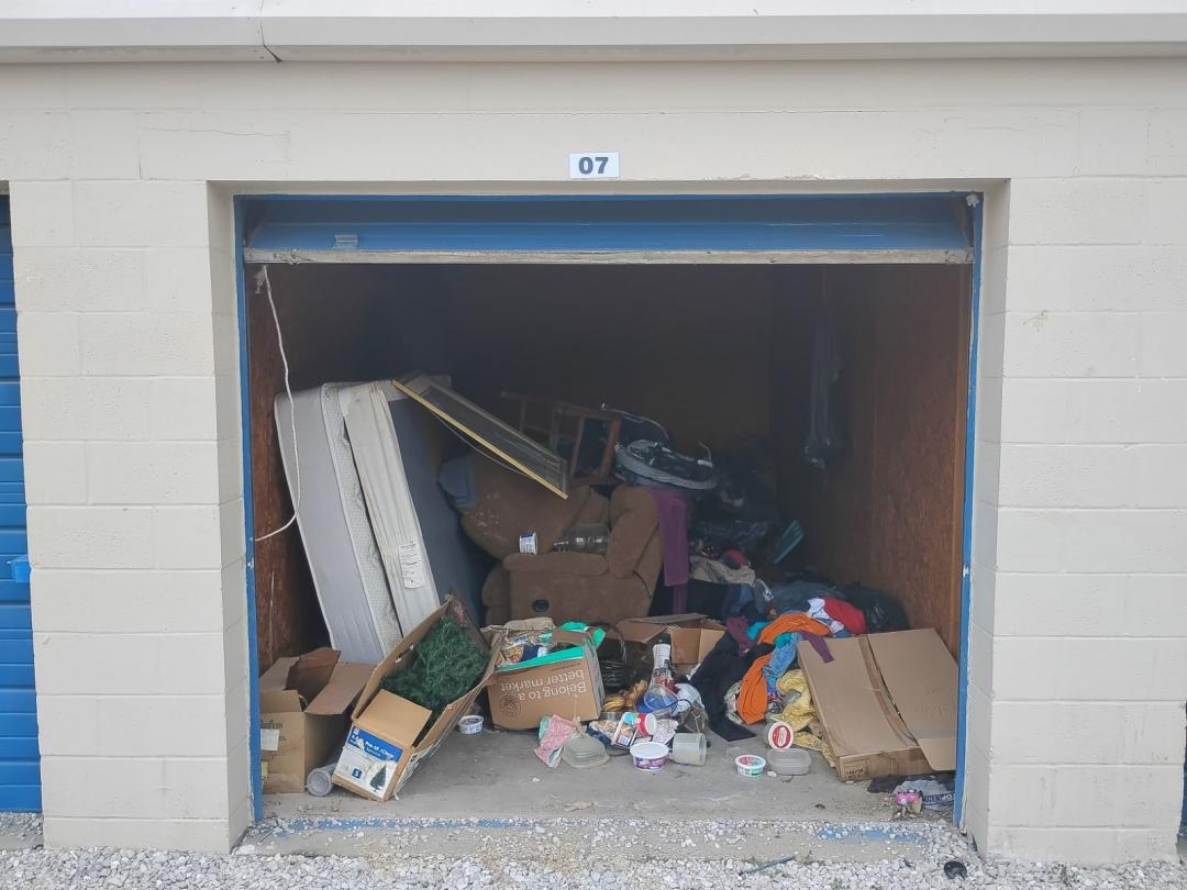 Storage Unit Auction in Evansville, IN at Evansville Self Storage ends